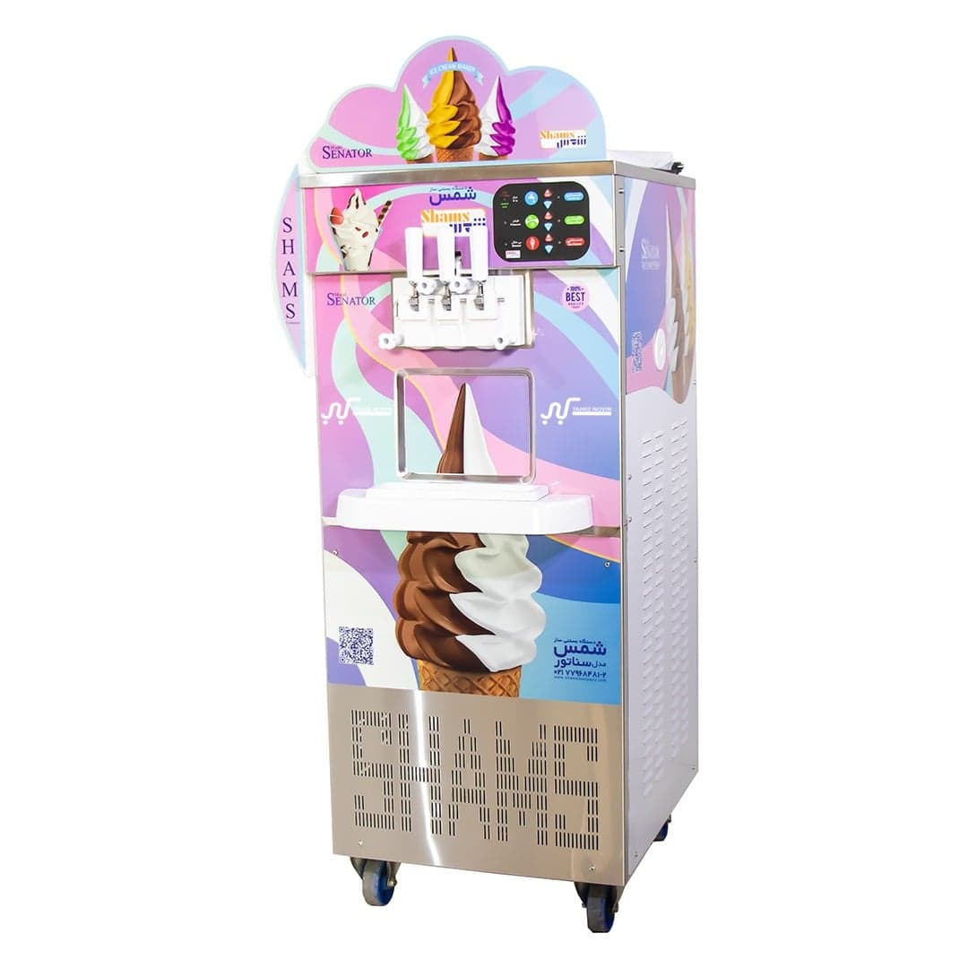 دستگاه بستنی قیفی شمس، مدل سناتور